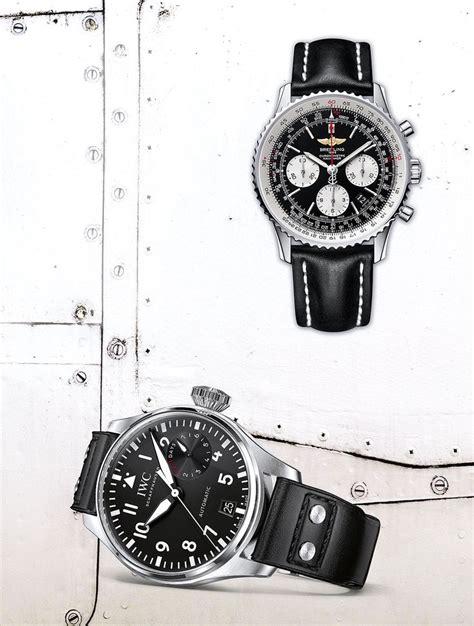 iwc pilot vs breitling navitimer|IWC big pilot.